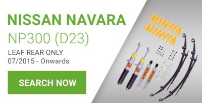 Nissan Navara NP300 (D23) Leaf Rear Lift Kits