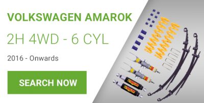 Lift Kit for Volkswagen Amarok 6 Cylinder Series 2016 - Onwards