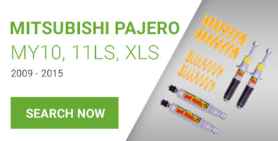 Mitsubishi Pajero Sport MY10, 11LS and XLS Lift Kits