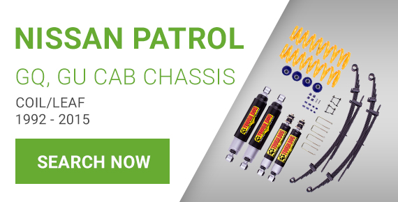 Nissan Patrol GQ GU Cab Chassis Lift Kits